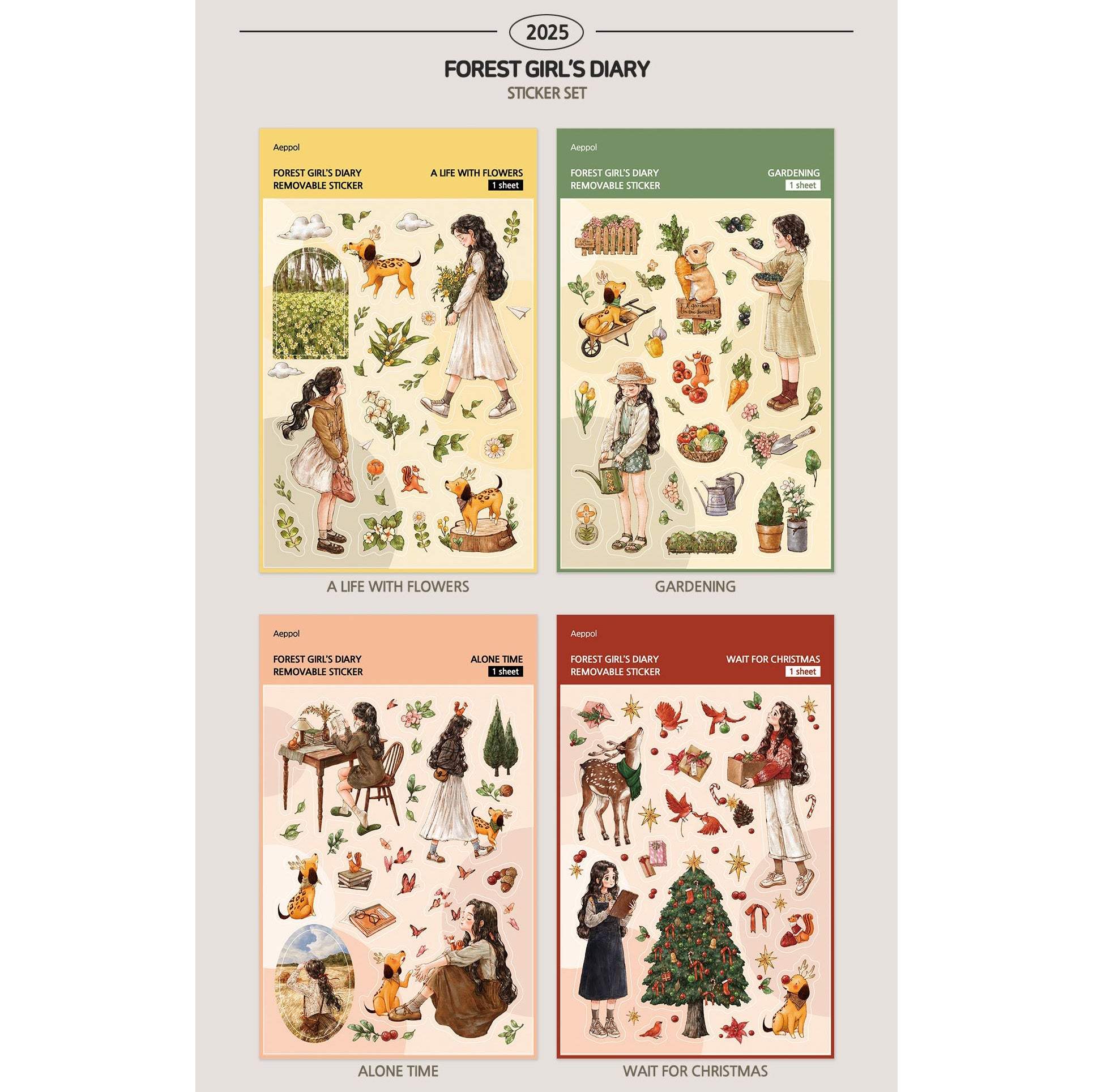 2025 AEPPOL Forest Girl Diary : Planner and Calendar (tumblbug) - Image 10