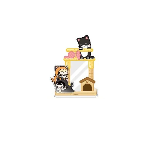 2025 WORLD WEBTOON FESTIVAL X LOOKISM ARCADE POP-UP - Jonggeon & Jungu Acrylic Mirror