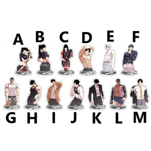 2025 WORLD WEBTOON FESTIVAL X  LOOKISM ARCADE POP-UP - Upper Body Acrylic Stand - Image 2