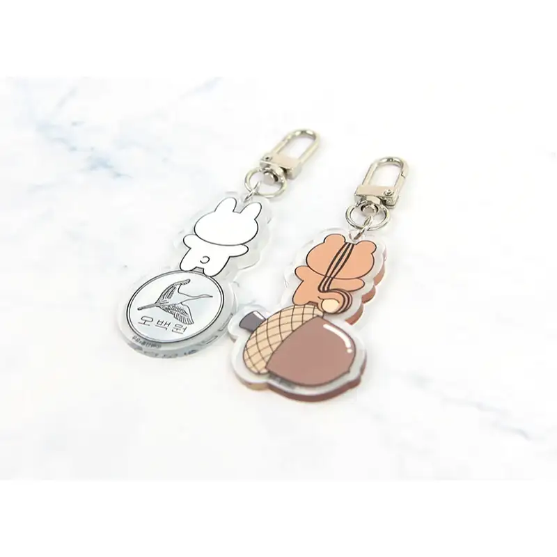 500 Won Rabbit - Keyring - Image 4