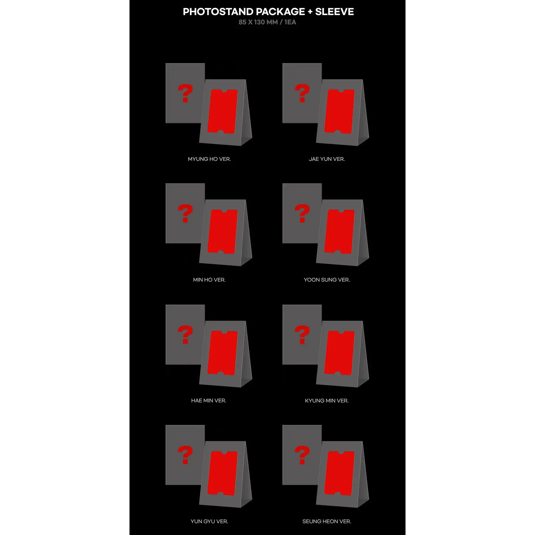 8TURN - Stunnin : 3rd Mini Album (POCA Album - Random) - Image 2