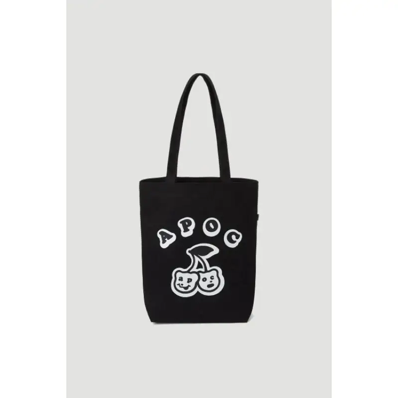 A Piece Of Cake - Cherry Bear Canvas Bag - Image 3