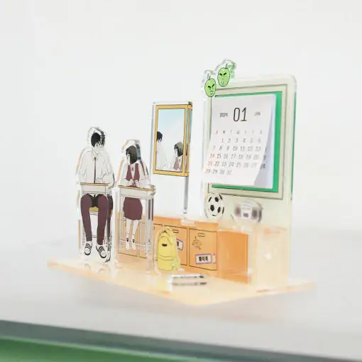 After School Lessons For Unripe Apples - 2024 Acrylic Calendar - Image 2