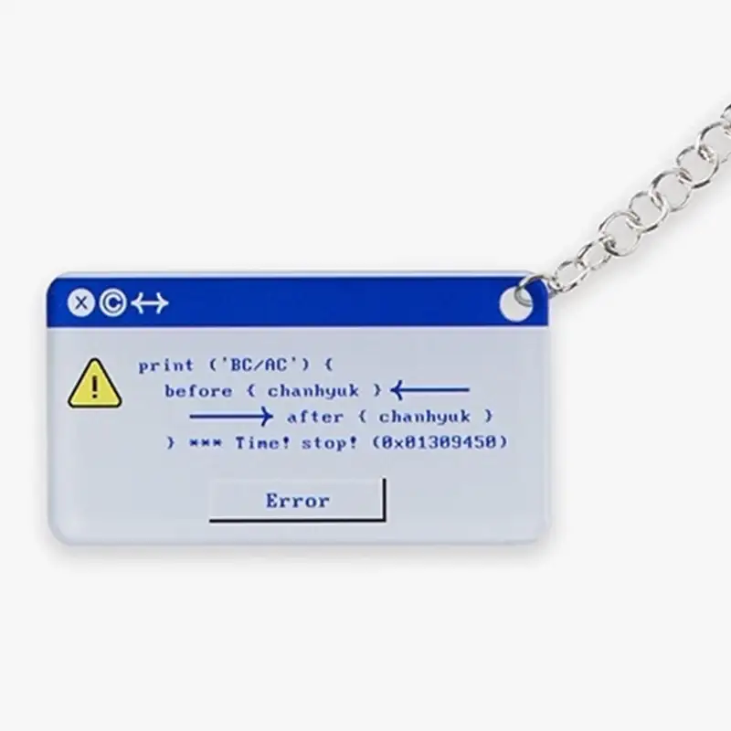 AKMU - ERROR - Lee Chanhyuk Acrylic Keyring - Image 2