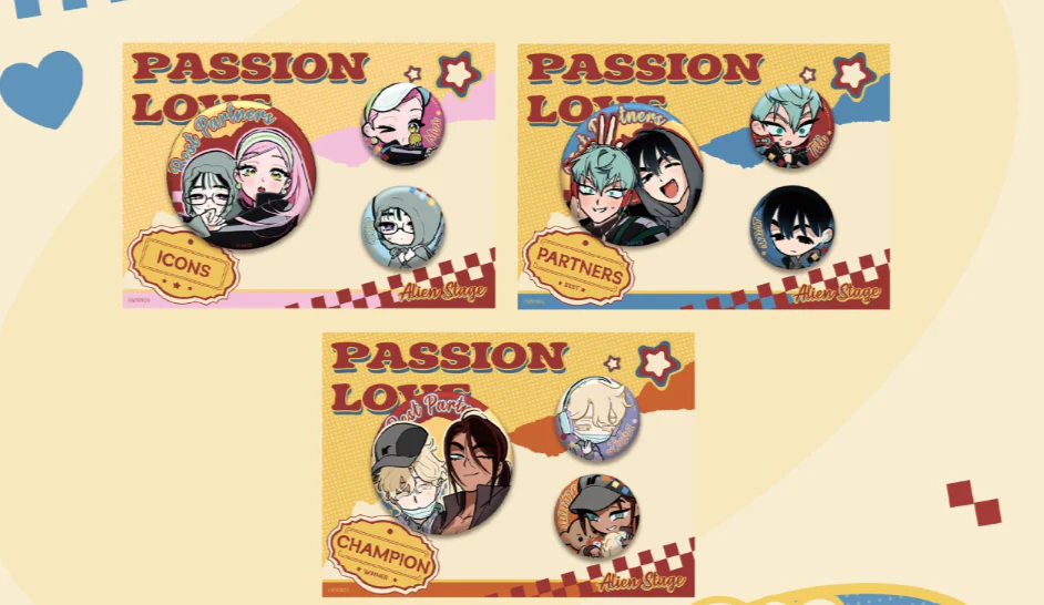 Alien Stage Partner Series - Badge Set - Image 4
