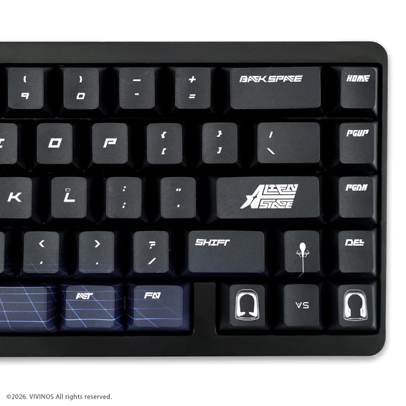 ALIEN STAGE × FUMOKORE Keyboard (VARMILO) English layout VARMILO × FUMOKORE Marble HE axis - Image 3