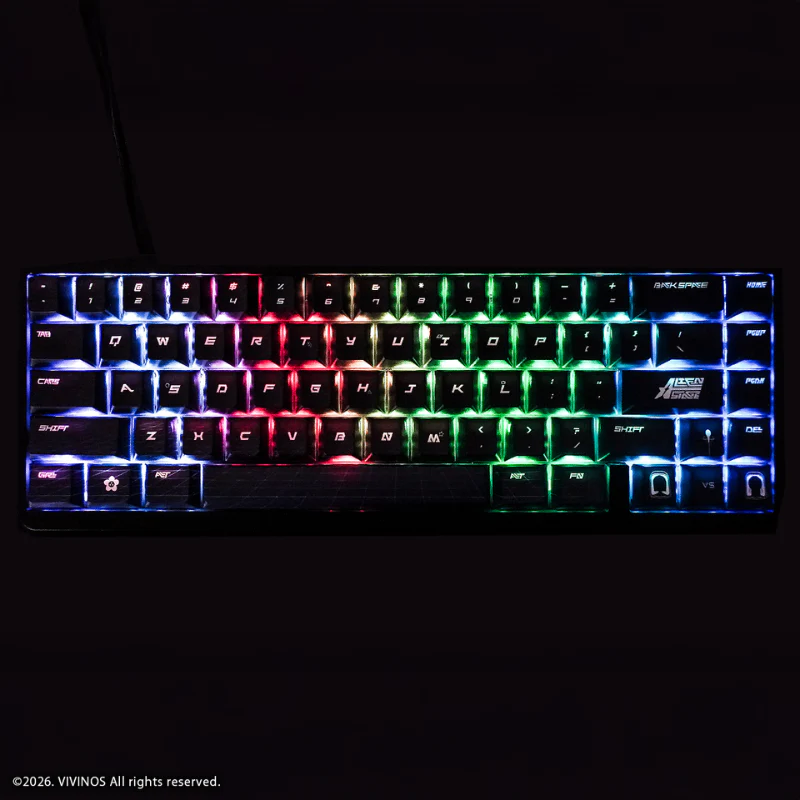 ALIEN STAGE × FUMOKORE Keyboard (VARMILO) English layout VARMILO × FUMOKORE Marble HE axis - Image 5