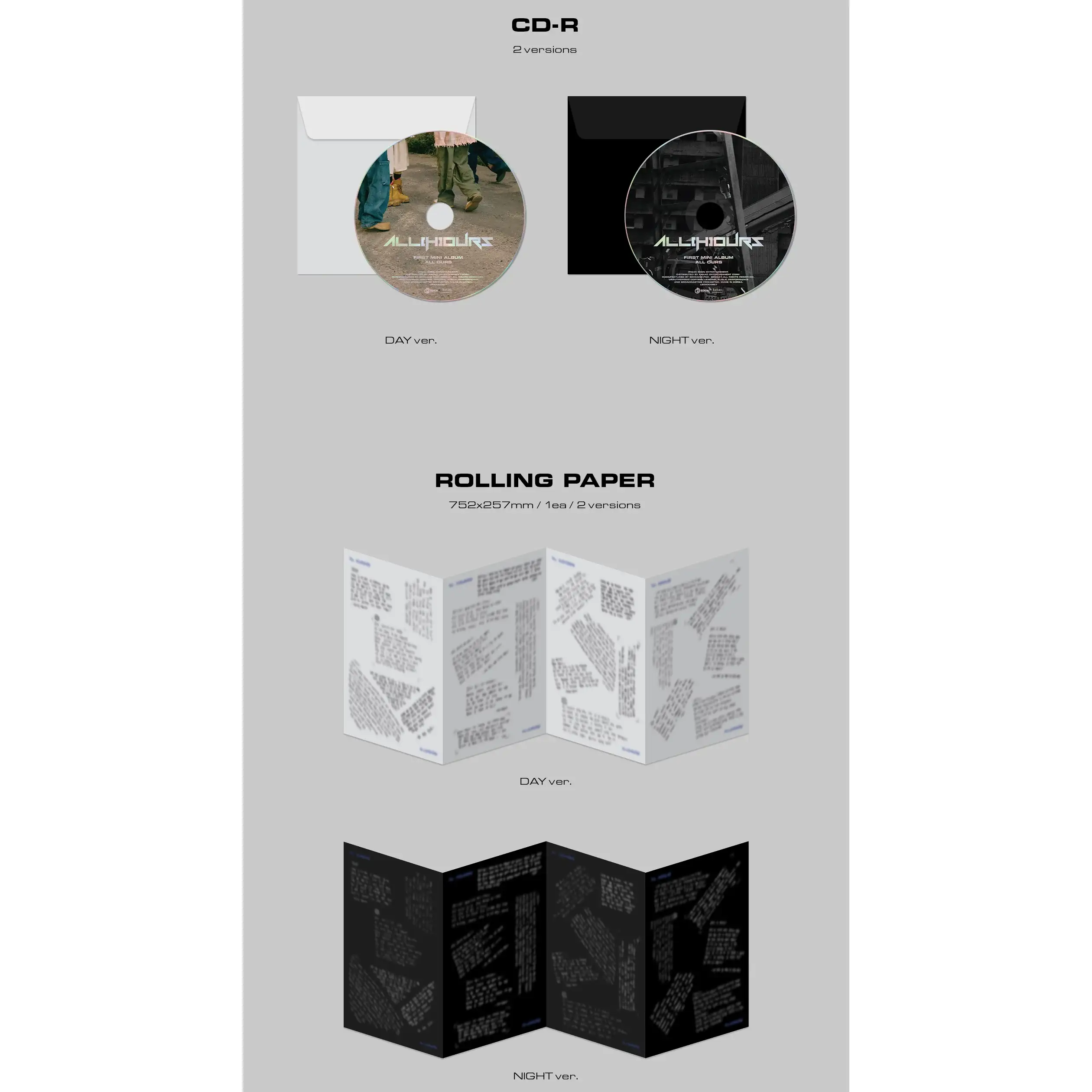ALL(H)OURS - All Ours : 1st Mini Album - Image 4