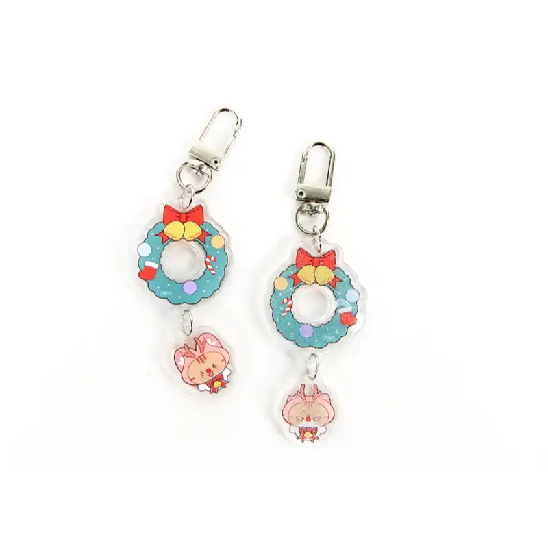 Aong Aong - 2-tier Pearl Acrylic Keyring - Image 5