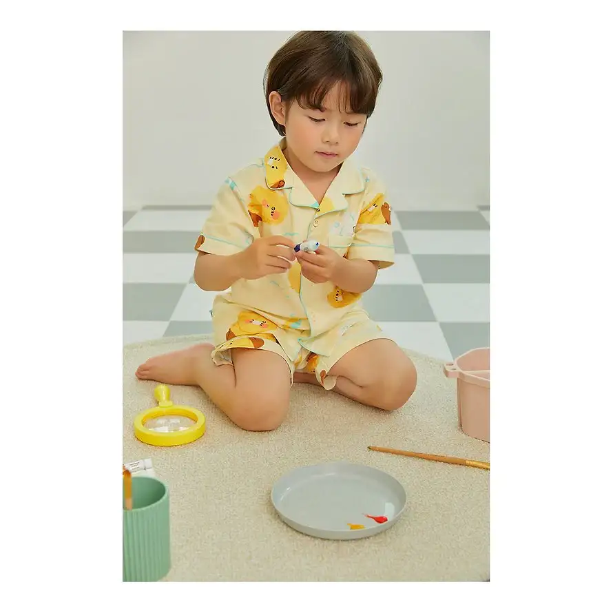 Apricot Studios x Kakao Friends - Choonsik Pajamas Set (Kids) - Image 5