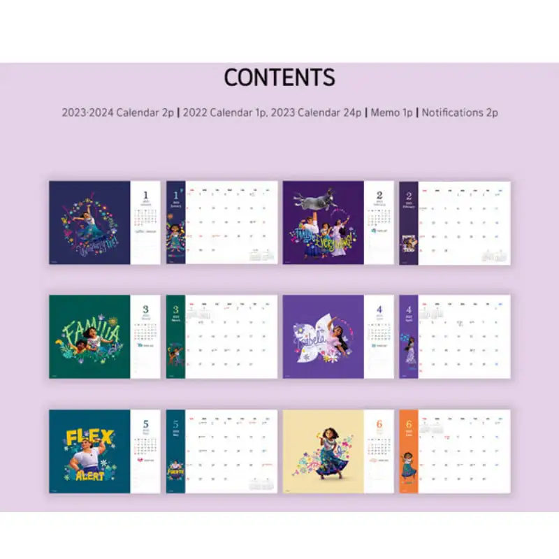 ARTNUOVEAU - 2023 Characters Desk Calendar Collection - Image 28