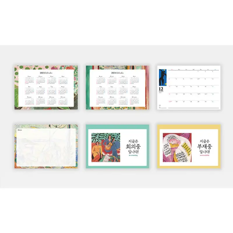 ARTNUOVEAU - 2023 Characters Desk Calendar Collection - Image 46