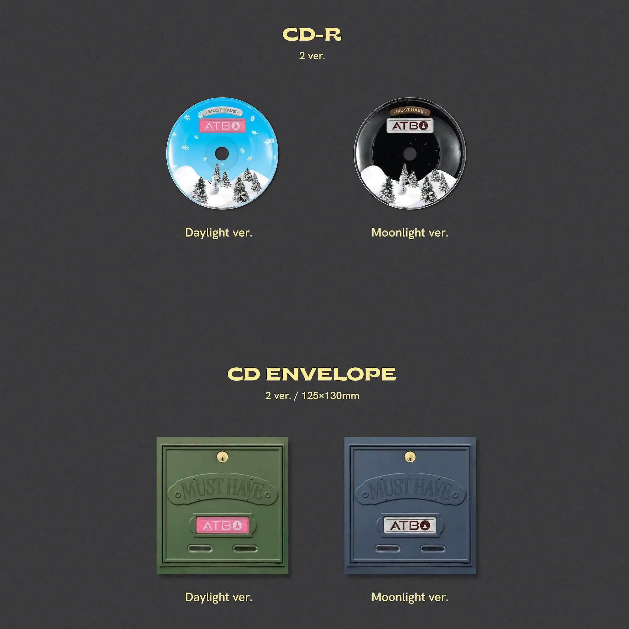 ATBO - Must Have : 1st Single Album (Daylight ver. + Moonlight ver.) - Image 3