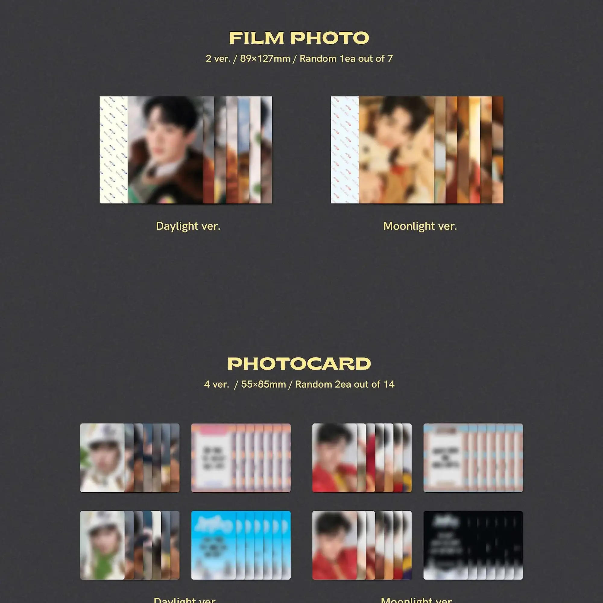 ATBO - Must Have : 1st Single Album (Daylight ver. + Moonlight ver.) - Image 5