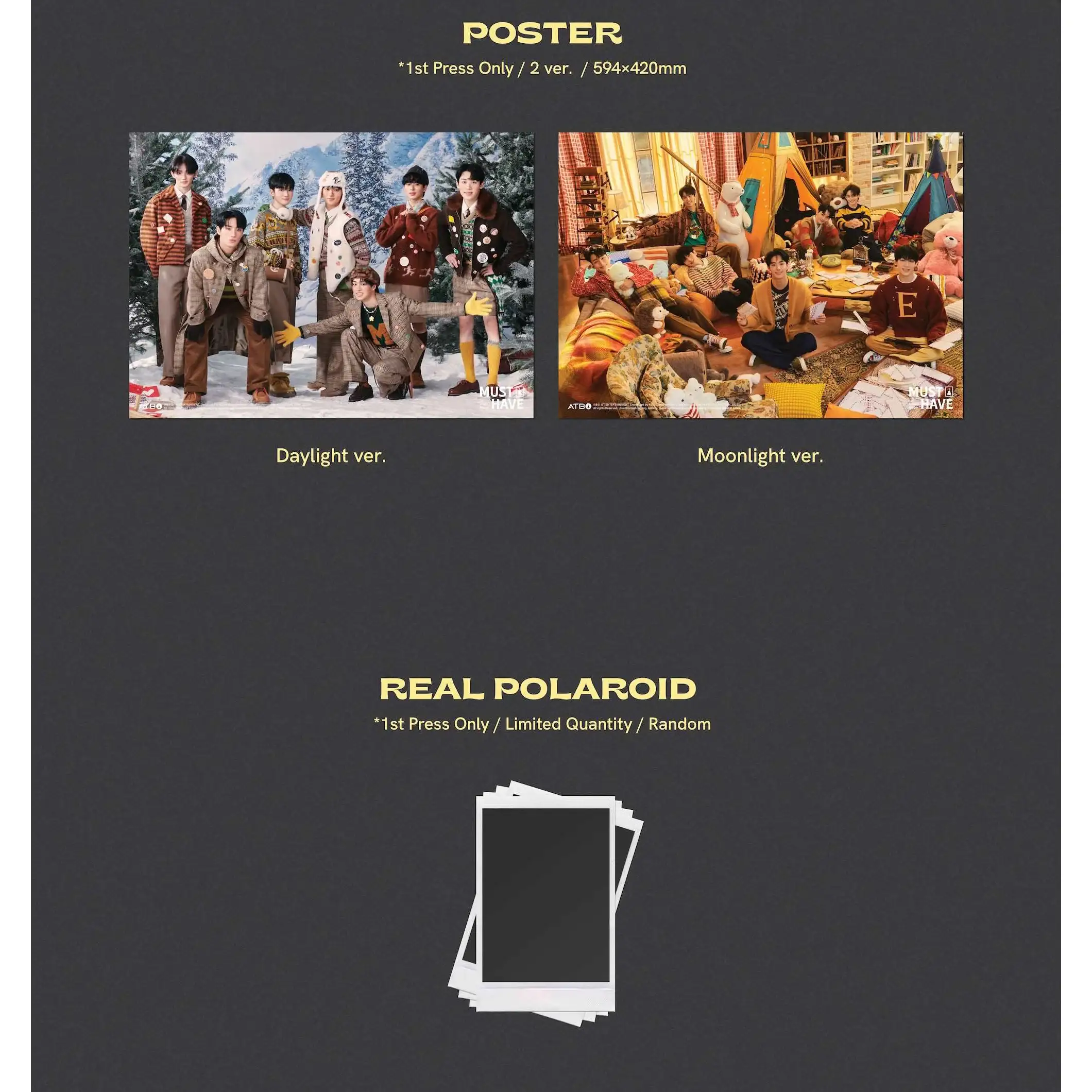 ATBO - Must Have : 1st Single Album (Daylight ver. + Moonlight ver.) - Image 6