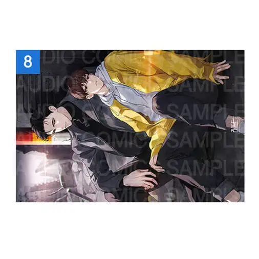 Audio Comics - Illustrated Blanket & Acrylic Block - Image 10