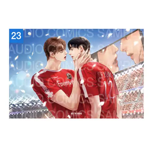 Audio Comics - Illustrated Blanket & Acrylic Block - Image 25