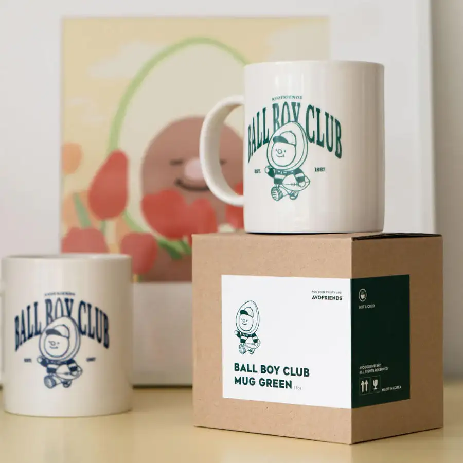 Avofriends - Ball Boy Club Mug - Image 5