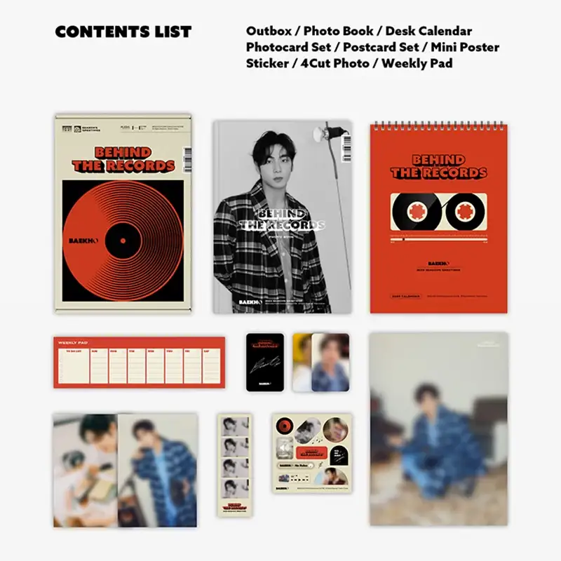 BAEKHO - 2023 Season's Greetings - BEHIND THE RECORDS - Image 2