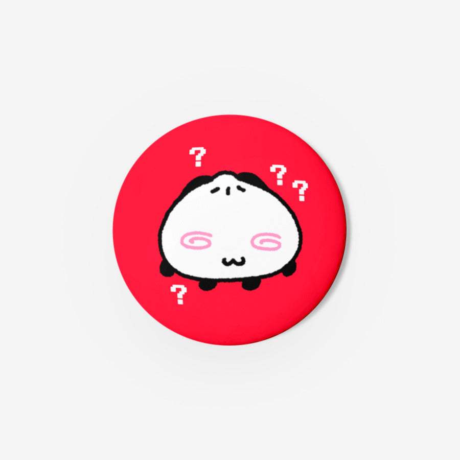 Bakkki - Red Panda Pin Button