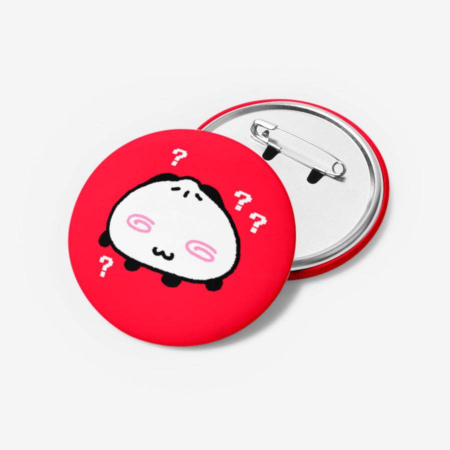 Bakkki - Red Panda Pin Button - Image 2