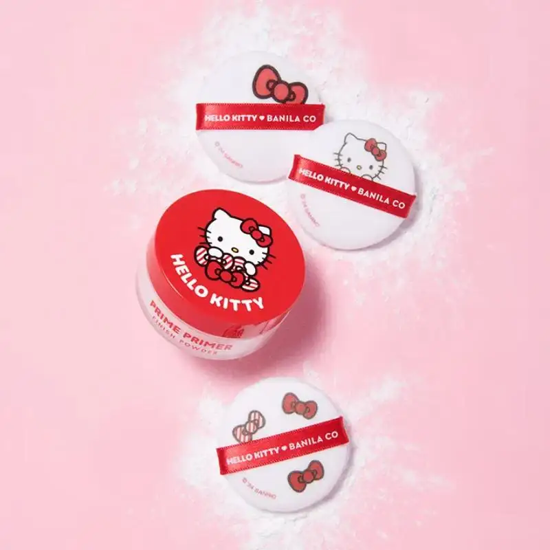 Banila Co x Hello Kitty - Prime Primer Finish Powder Set - Image 3