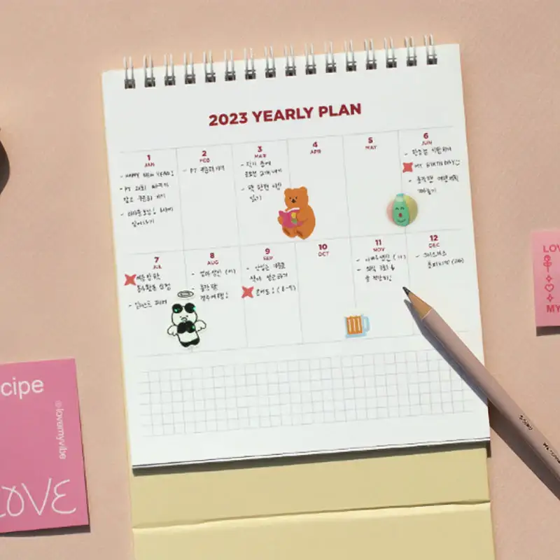 Be On D - 2023 My Schedule Keeper Desk Calendar - Image 7