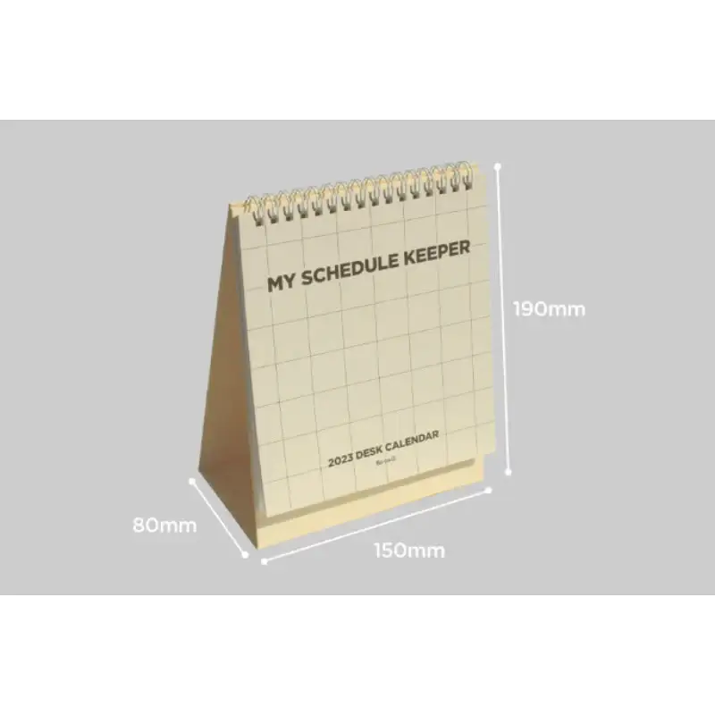 Be On D - 2023 My Schedule Keeper Desk Calendar - Image 8