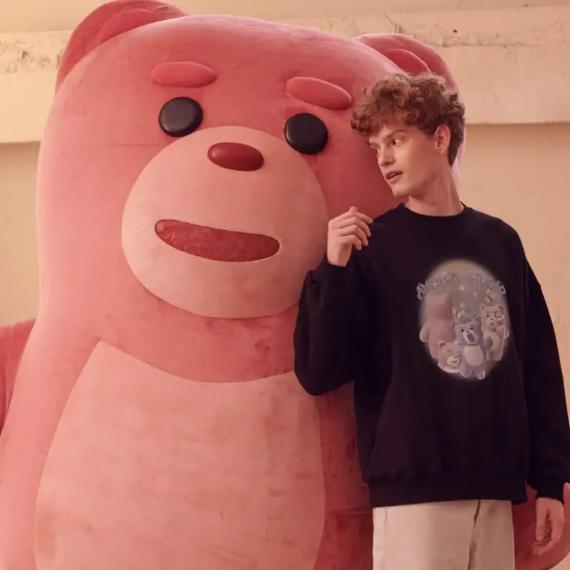 Bellygom x Ambler - Space Bellygom Unisex Overfit Sweatshirt - Image 2