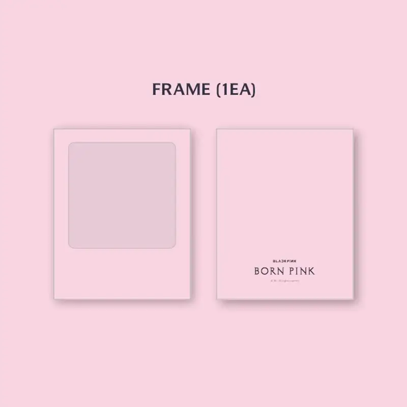 BlackPink - Born Pink - Polaroid Photo + Sticker Set - Image 3