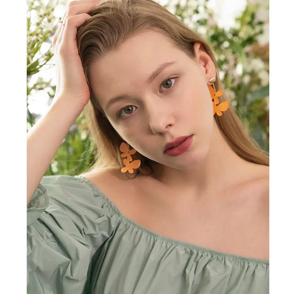 Bloom x AHNI - Butterfly Effect Silver Earrings - Image 3