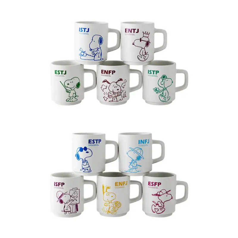 Bo Friends x Peanuts - Snoopy MBTI Mug - Image 14