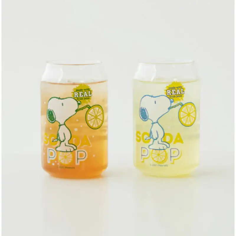 Bo Friends x Snoopy - Transparent Cup Coppell Set - Image 7