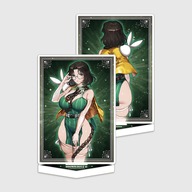 Brown Dust 2 x ANIPLUS - Character Dialogue Cutscene Double-Sided Frame Acrylic Stand (Diana)
