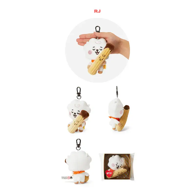 BT21 - 22 Sweet Things Plush Keyring - Image 5