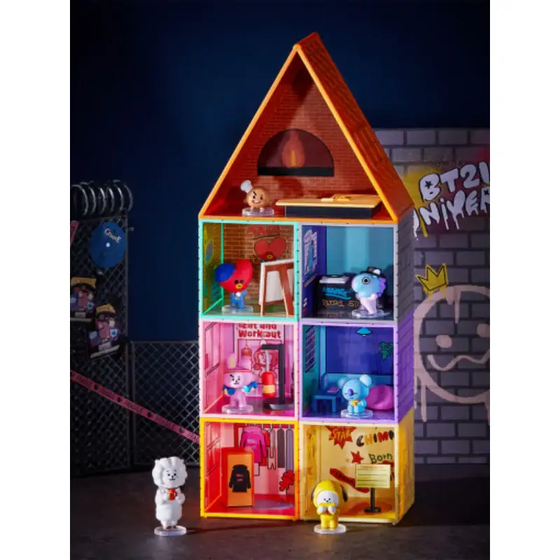 BT21 - 5th Anniversary Mini House Figure Set