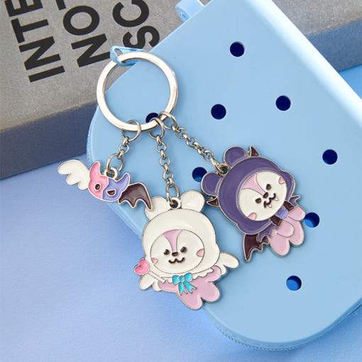 BT21 Angel & Villain - Metal Keyring - Image 4
