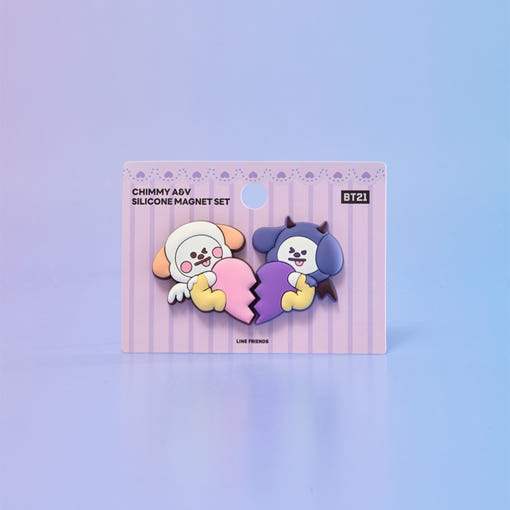 BT21 Angel & Villain - Silicone Magnet Set - Image 4