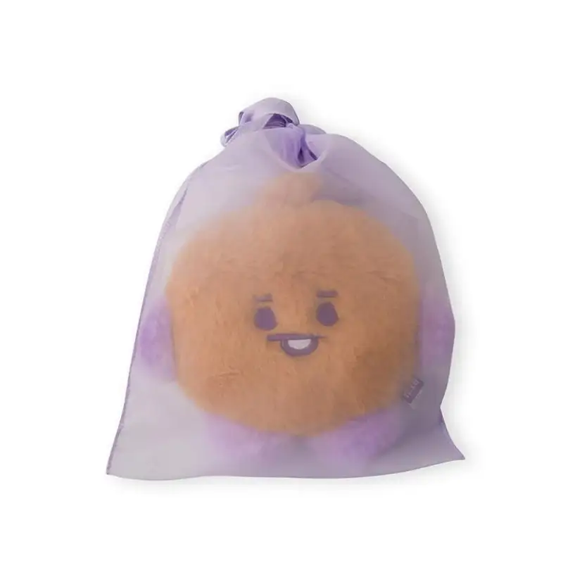 BT21 - Baby Flat Fur Standing Doll - Purple heart Edition - Image 11