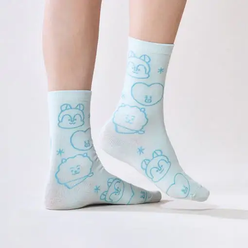 BT21 - Basic Jacquard Socks Candy Gift Set (2PCS) - Image 4