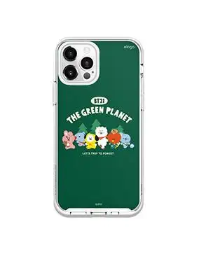 BT21 - Green Planet Camping Elago iPhone Case - Image 2