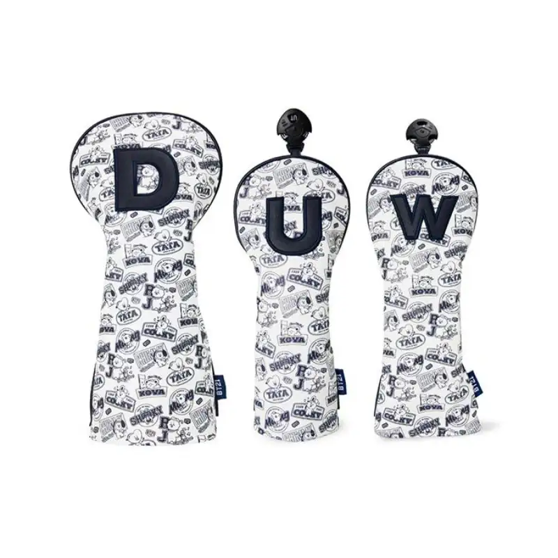 BT21 - Hole in One Blue Pattern Golf Head Cover Set - Image 2
