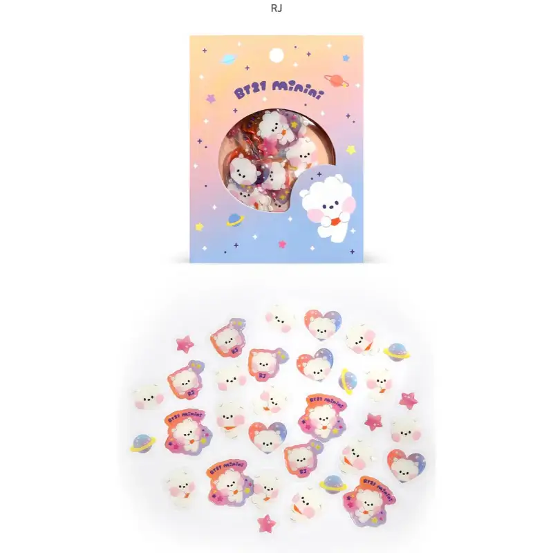 BT21 - Minini Flake Sticker Pack - Image 2