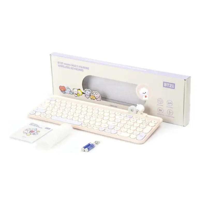 BT21 - Minini Multi Pairing Wireless Keyboard - Image 16