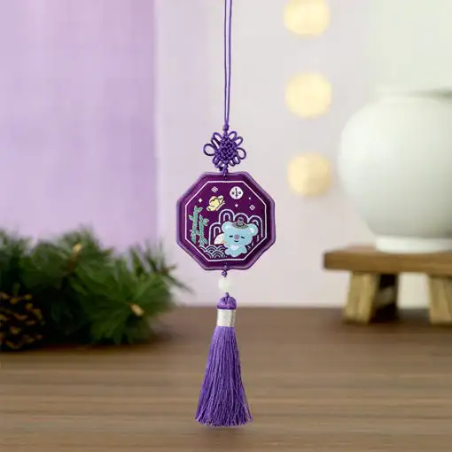 BT21 - Premium K-Edition Embroidered Tassel Keyring - Image 2