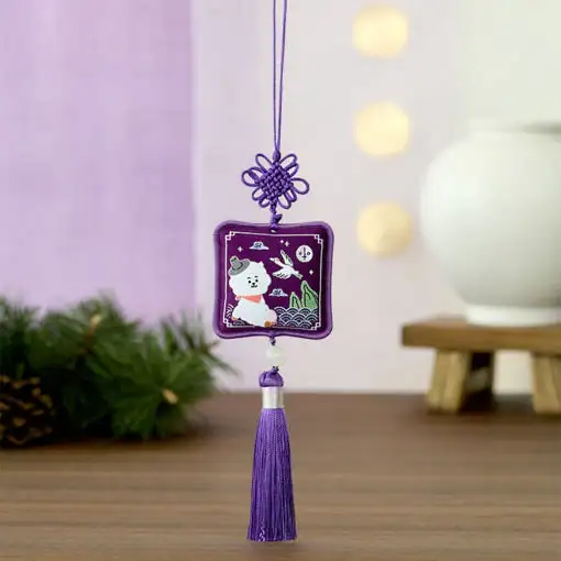 BT21 - Premium K-Edition Embroidered Tassel Keyring - Image 4