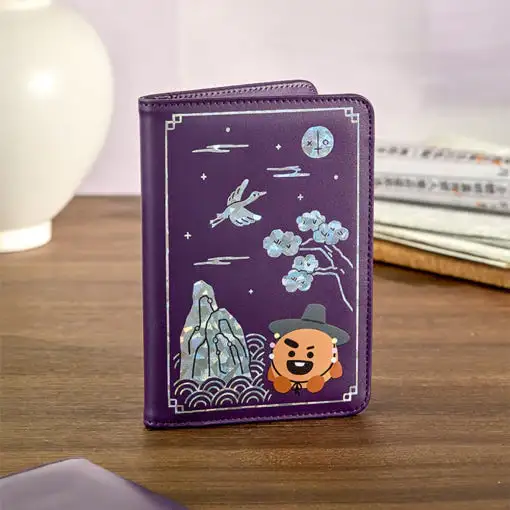 BT21 - Premium K-Edition Mother-of-pearl Graphic Passport Case - Image 6