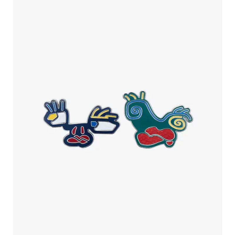 BTS - Artist-made Collection - V Brooch Set - Faces