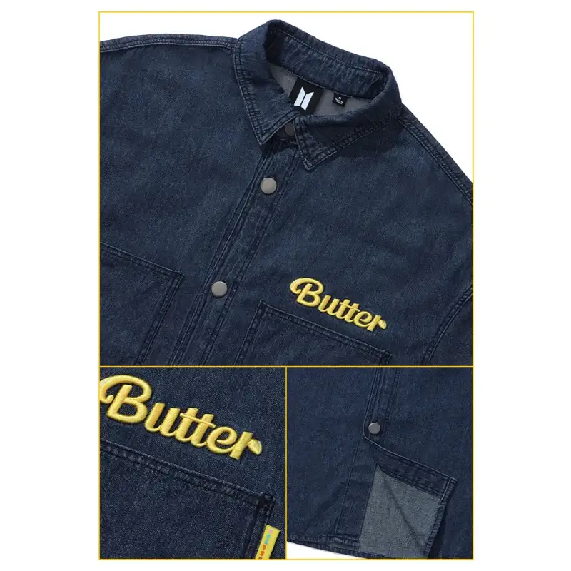 BTS - BUTTER - Denim Shirt - Image 4