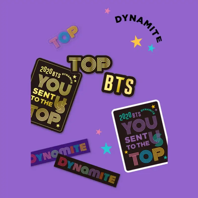 BTS - Dynamite - Celebration Sticker - Image 6